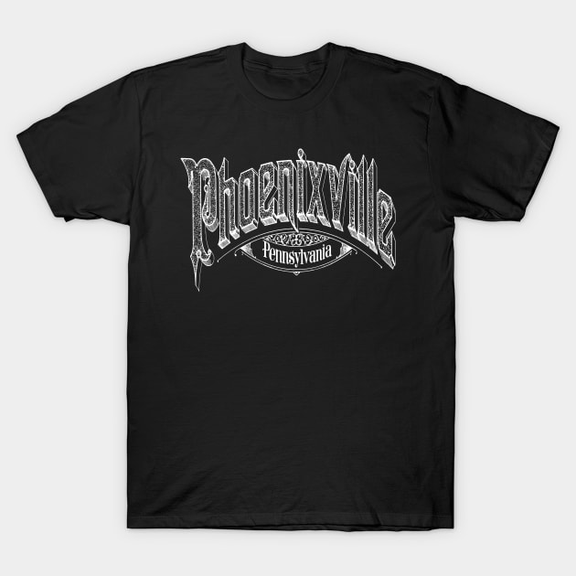 Vintage Phoenixville, PA T-Shirt by DonDota